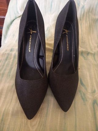 Zapatos de vestir Atmosphere negros con brillo