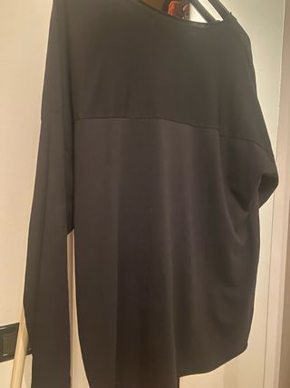 Maglia nera con motivo