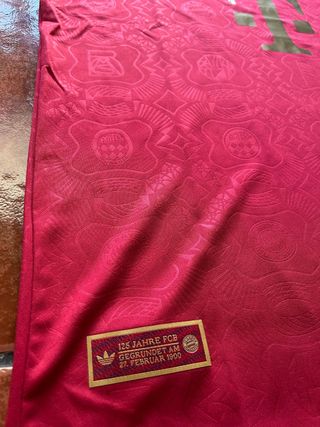 Camiseta Bayern Múnich 125 Aniversario Talla L