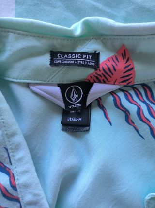 Camisa Volcom Estampada Hawaiana