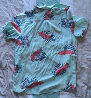 Camisa Volcom Estampada Hawaiana