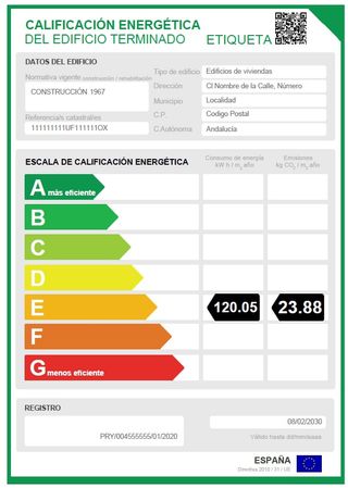Certificado energético - cédula habitabilidad 