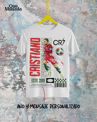 Camiseta Cristiano Ronaldo Personalizada
