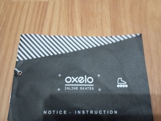 Patines en línea Oxelo negros y rosas