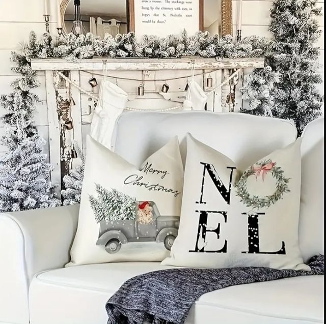 4 Capas Decorativas de Almofada 45x45cm Linho