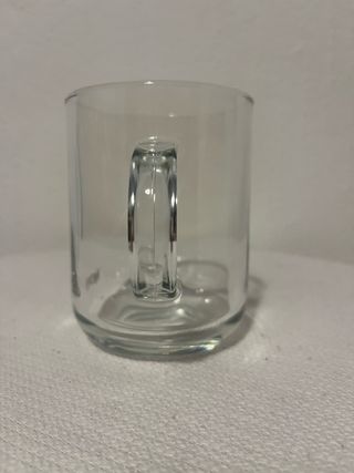 Taza Nespresso de Vidrio Transparente