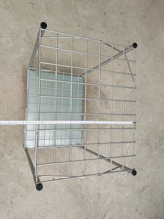 Mesa metálica desmontable 