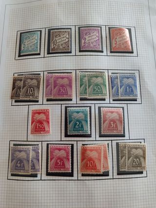 Sellos Andorra Francesa 1938/61 MNH**