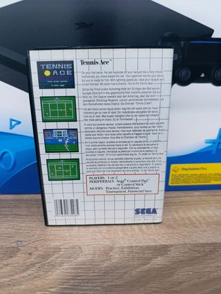 Tennis Ace Master System Sega