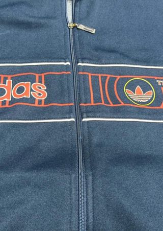 Chaqueta Adidas 90s azul y roja T-M