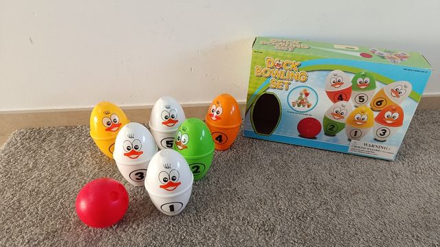 Juego Bolos Patito Bowling Set Caja