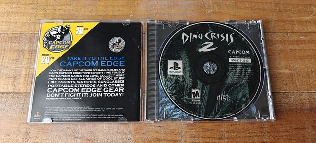 Dino Crisis 2 PS1 PlayStation Ntsc-U / USA