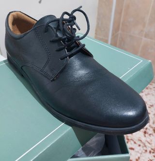 Zapatos vestir niño Talla 38 Azul Oscuro 