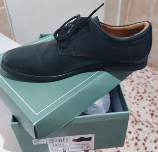 Zapatos vestir niño Talla 38 Azul Oscuro 
