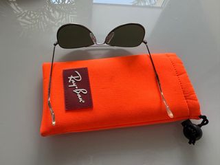 Gafas Ray-Ban Aviador Infantiles Plata