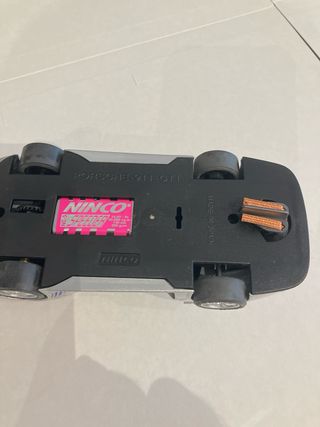 Coche Scalextric Ninco Porsche 911 GT1 Plata