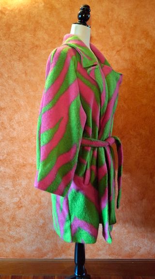 Chaquetón Timiami Verde y fucsia