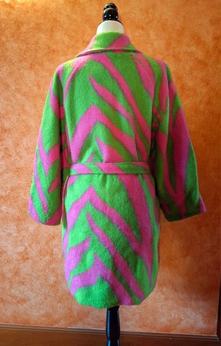 Chaquetón Timiami Verde y fucsia