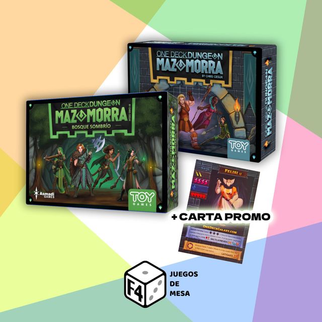 (Oferta 15%) Pack mazomorra