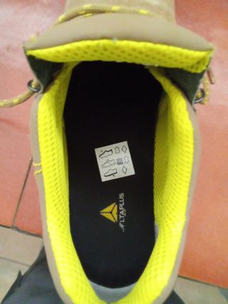 Zapatos de seguridad Deltaplus marrones