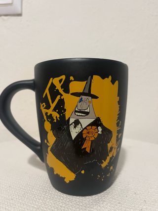 Taza Negra Pesadilla antes de Navidad 