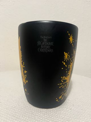 Taza Negra Pesadilla antes de Navidad 