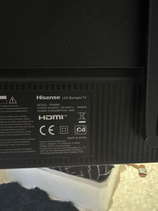 Televisor Hisense 55” 4K UHD