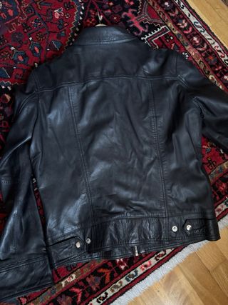 Cazadora Zara Piel Negra