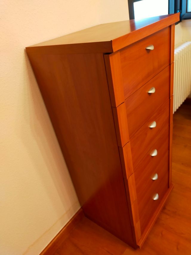 Sinfonier de madera 6 cajones