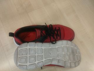 Zapatillas Skechers Hombre Talla 44 Rojas