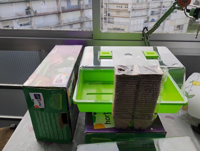 Kit Mini Invernadero Cultivo