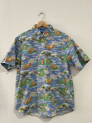 Polo Ralph Lauren Camisa Hawaiana Estampada