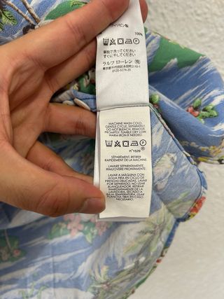 Polo Ralph Lauren Camisa Hawaiana Estampada