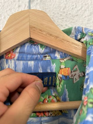 Polo Ralph Lauren Camisa Hawaiana Estampada