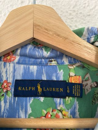 Polo Ralph Lauren Camisa Hawaiana Estampada