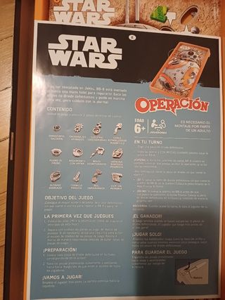 Juego Operación Star Wars BB-8