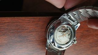 Reloj Caballero Paul Versan Negro y Plateado