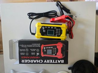 Cargador Batería Coche Moto 12V 6A