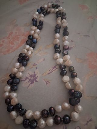 Collar de perlas barrocas