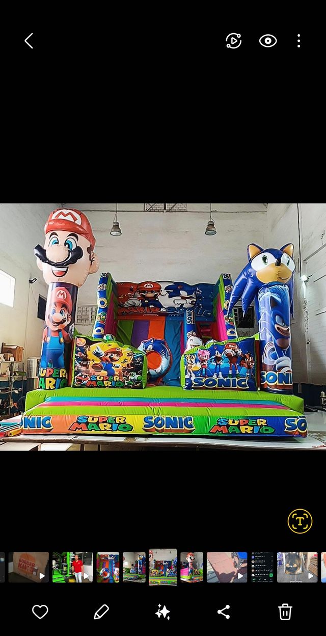 Castillo Hinchable 10x6x6