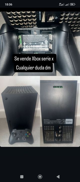 Xbox Series X Negra con Mando