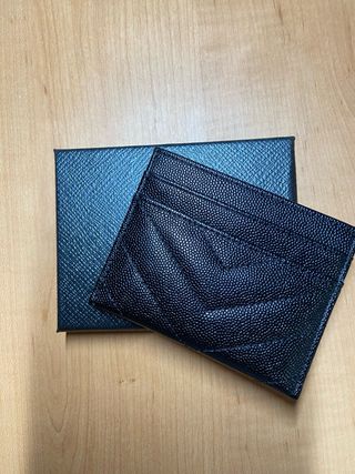 Tarjetero YSL Negro