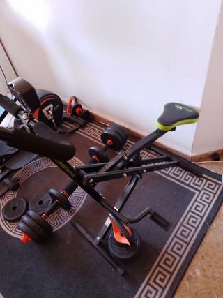 Elíptica , maquina de ejercicio para abdominales 