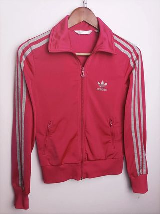 Chaqueta Adidas Firebird Rosa Mujer
