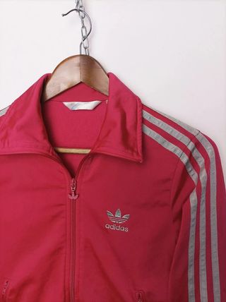Chaqueta Adidas Firebird Rosa Mujer