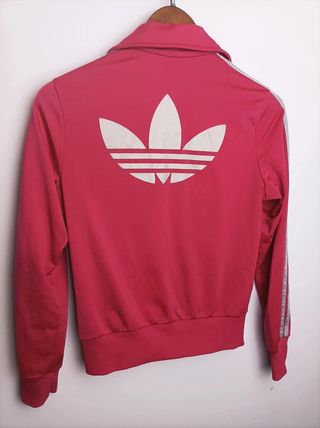 Chaqueta Adidas Firebird Rosa Mujer