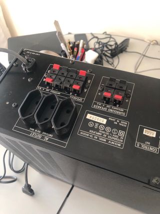 Amplificador Sony Negro