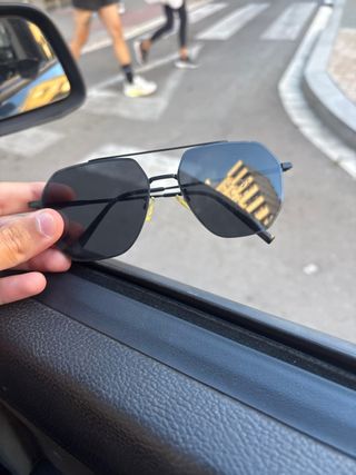 Gafas de sol aviador negras