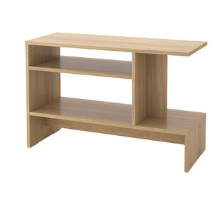 MESA AUXILIAR HOLMERUD EFECTO ROBLE 80X31 CM
