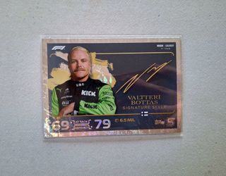 Carta F1 2024 Valtteri Bottas Firma